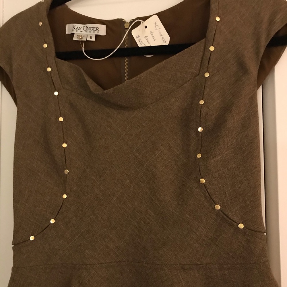 Kay Unger studded dress